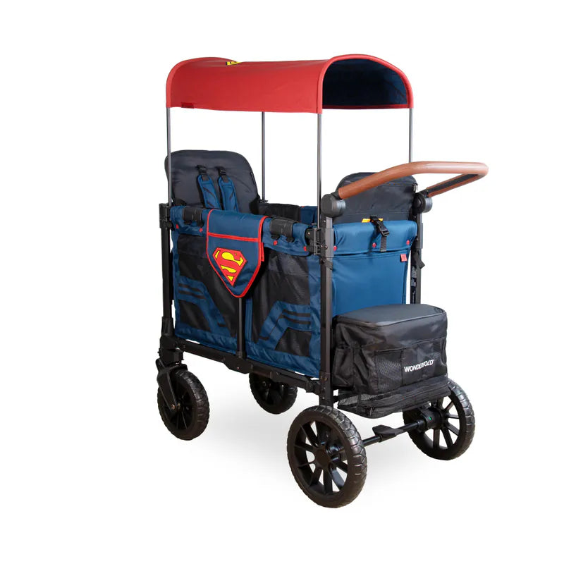 Wonderfold - 超人版W2 Luxe Pro 雙人嬰兒車【立即預訂!約1個月後出貨】