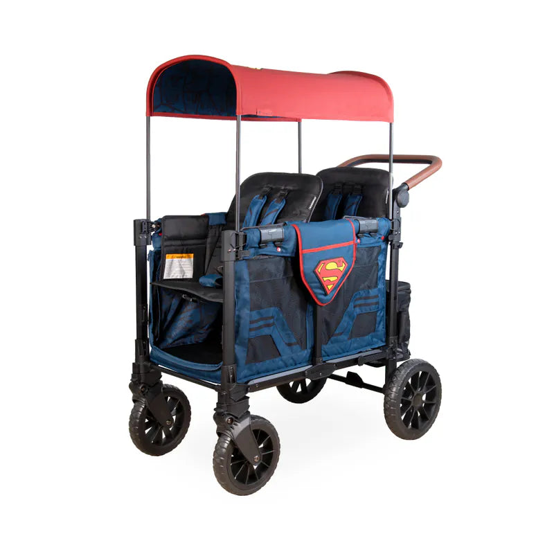 Wonderfold - 超人版W2 Luxe Pro 雙人嬰兒車【立即預訂!約1個月後出貨】