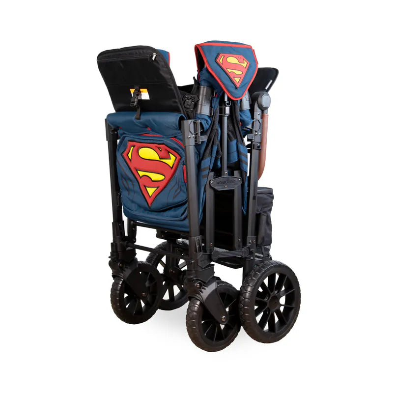 Wonderfold - 超人版W2 Luxe Pro 雙人嬰兒車【立即預訂!約1個月後出貨】