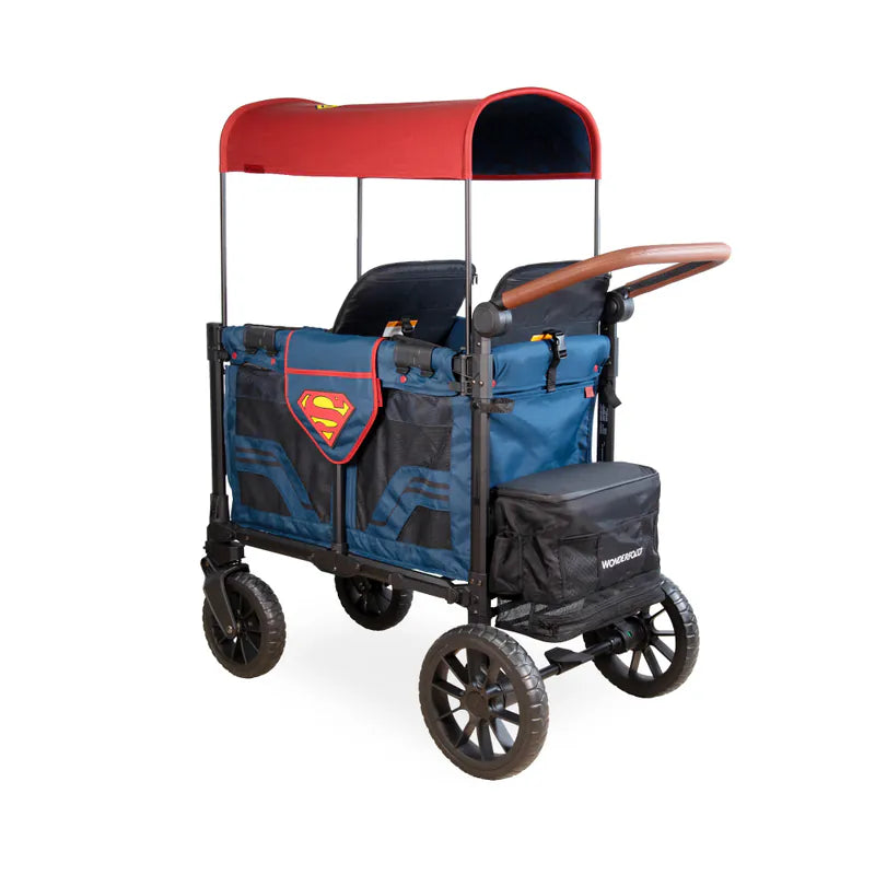 Wonderfold - 超人版W2 Luxe Pro 雙人嬰兒車【立即預訂！約1個月後出貨】