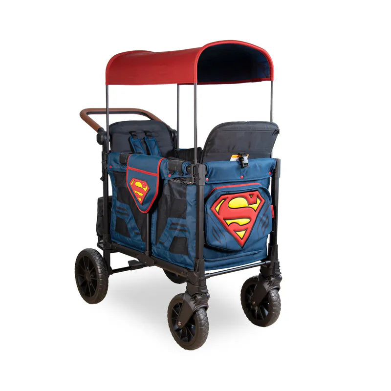 Wonderfold - 超人版W2 Luxe Pro 雙人嬰兒車【立即預訂！約1個月後出貨】