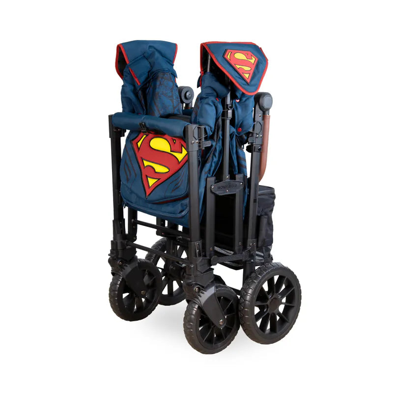 Wonderfold - 超人版W2 Luxe Pro 雙人嬰兒車【立即預訂！約1個月後出貨】